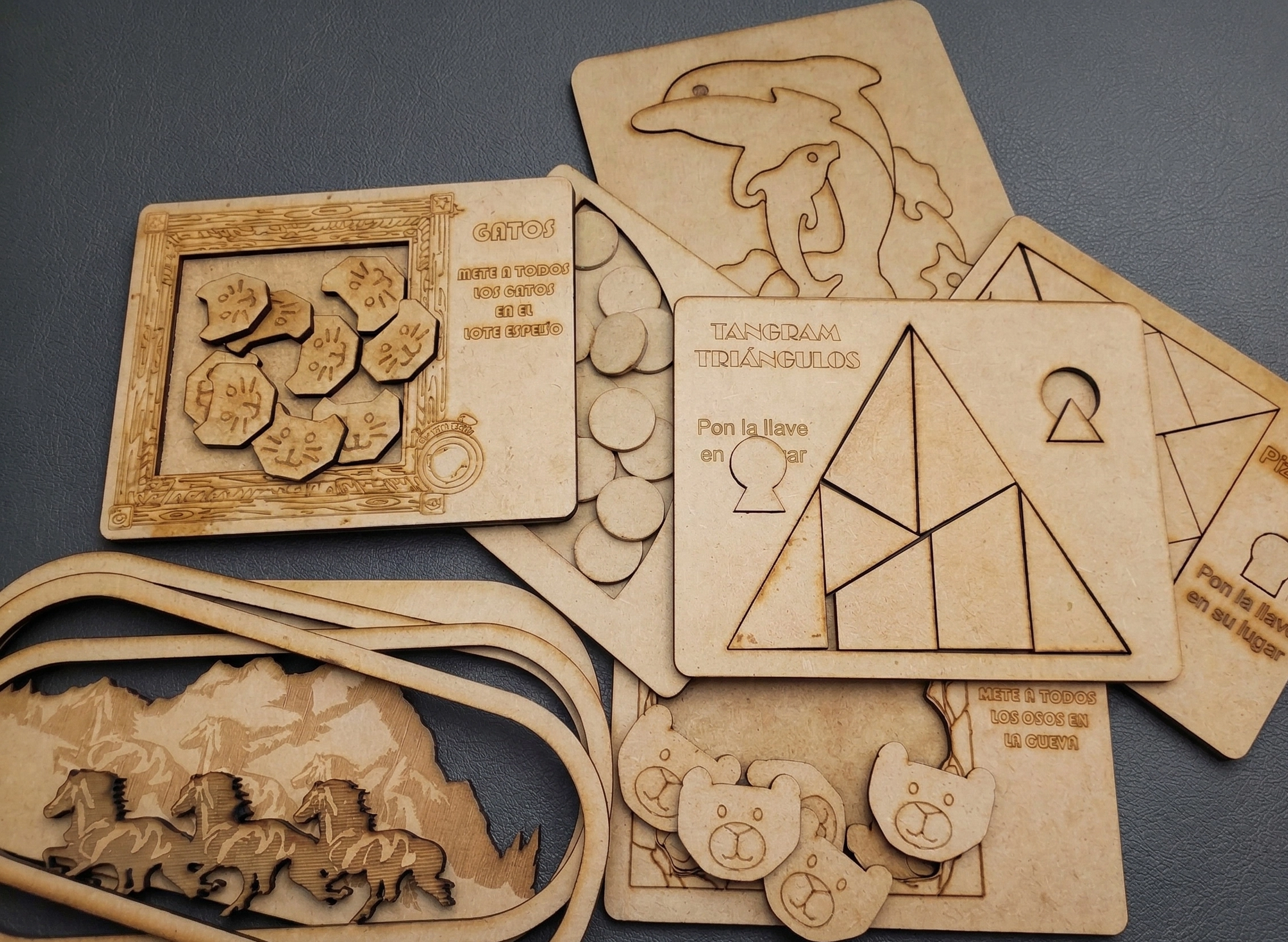 juegos de madera